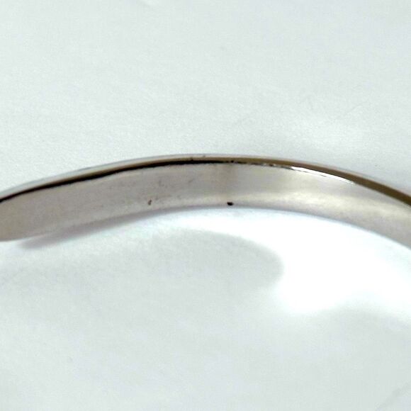 FAITH HOPE LOVE Silver-toned Thin Cuff Bracelet - Picture 2 of 5